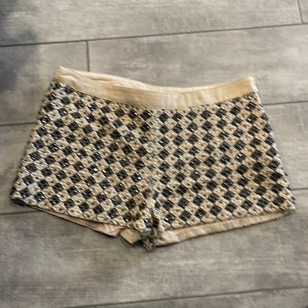H&M new beaded shorts size 4